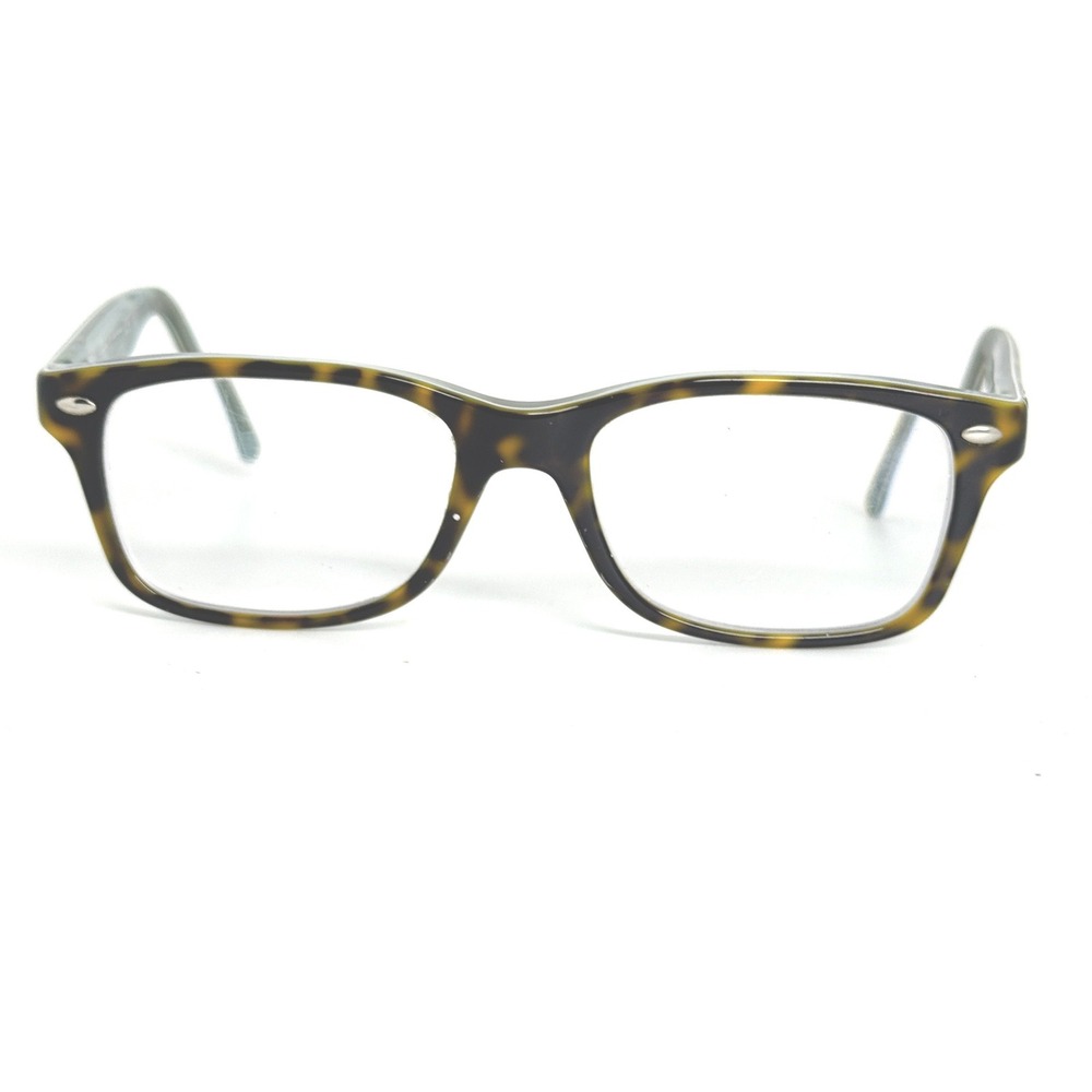 Ray-Ban RB 1531 3701 Tortoise Blue Eyeglasses Frames 48-16-130 Kids Boys 22255